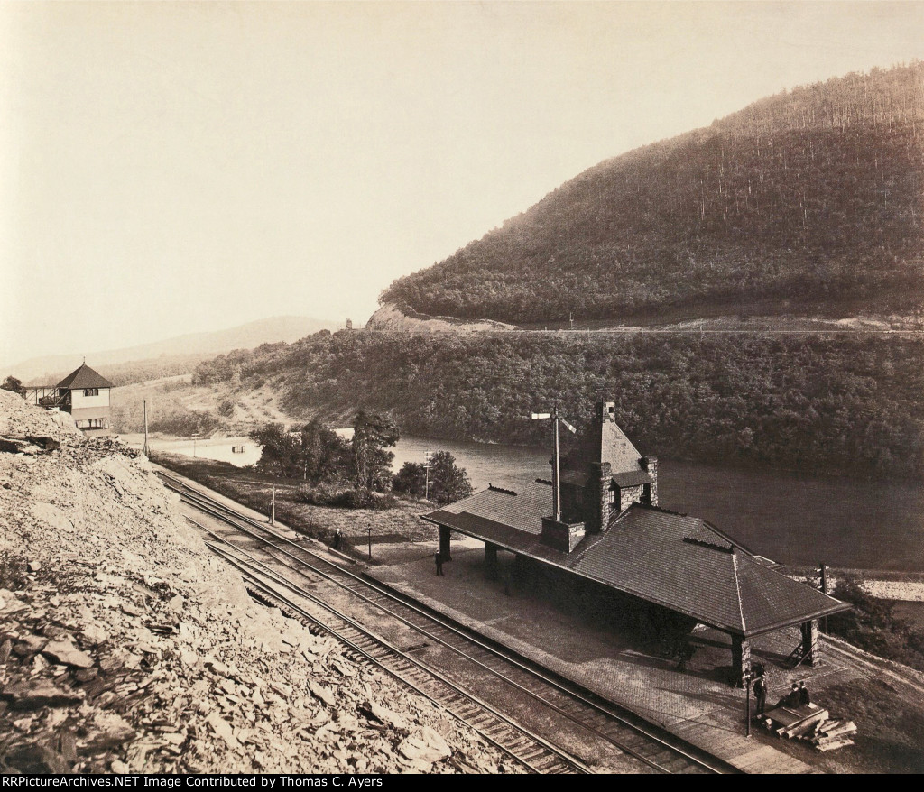 PRR Horseshoe Curve, #1 of 3, c. 1892